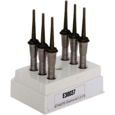 CEREC Primemill Diamond Milling Bur, 1.2 CS, 1.2 mm, 6/Pack, 6714070 thumbnail 12