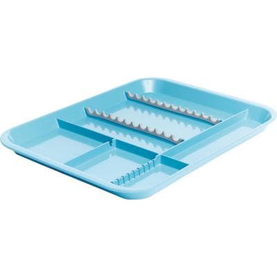 Zirc B-Lok Divided Setup Tray, Size B (Ritter), Neon Blue, 13-3/8" x 9-5/8" x 7/8", 20Z451N thumbnail 8