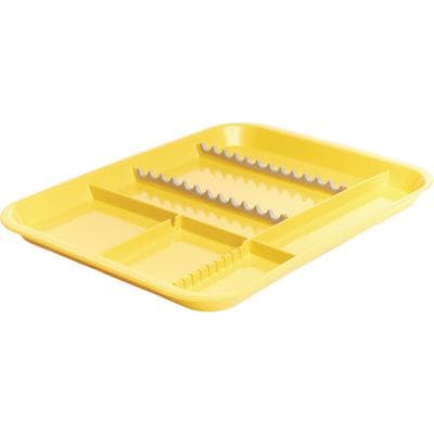 Zirc B-Lok Divided Setup Tray, Size B (Ritter), Neon Yellow, 13-3/8" x 9-5/8" x 7/8", 20Z451O thumbnail 9
