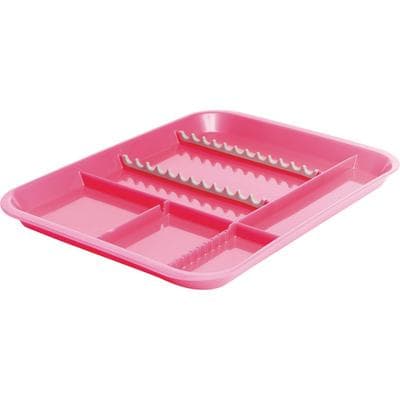 Zirc B-Lok Divided Setup Tray, Size B, Neon Pink, 13-3/8" x 9-5/8" x 7/8", 20Z451S thumbnail 10