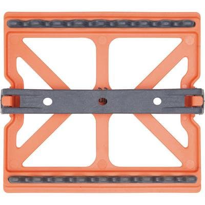 Zirc Dental Mini Mat, Neon Orange, Holds 8 Instruments, 3-7/8" x 3-1/2" x 1/2", Autoclavable, 1/Pkg, 20Z480Q thumbnail 5