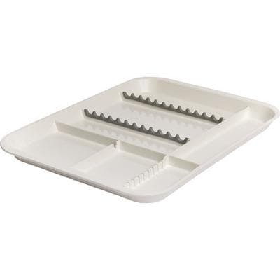 Zirc B-Lok Divided Setup Tray, White, Size B, 13-3/8" x 9-5/8" x 7/8", 1/Pk, 20Z451A thumbnail 10