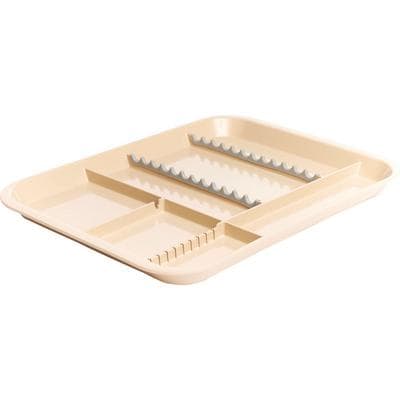 Zirc B-Lok Divided Setup Tray, Size B (Ritter), Beige, 13-3/8" x 9-5/8" x 7/8", 1/Pk, 20Z451G thumbnail 8