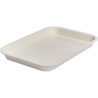 F-Size Mini Tray Cover (Non-Locking) - White, Polypropylene, 6-3/8" W x 7/8" H x 9-3/8" L, 01KZ65A78NSQATYBSP8AYZKHKG - F-Size Mini Tray Cover (Non-Locking) - White - Image 1