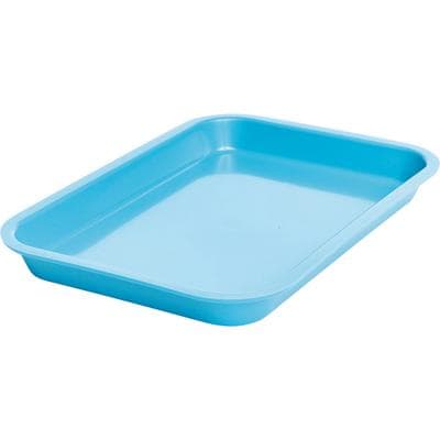 F-Size Mini Tray Cover (Non-Locking) - Vibrant Blue, 6-3/8" W x 9-3/8" L - F-Size Mini Tray Cover (Non-Locking) - Vibrant Blue - Image 1