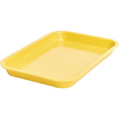 F-Size Mini Tray Cover (Non-Locking) - Vibrant Yellow, 6-3/8" W x 9-3/8" L - F-Size Mini Tray Cover (Non-Locking) - Vibrant Yellow - Image 1