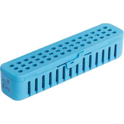 Zirc Compact Steri-Container, Neon Blue, 7-1/8" x 1-1/2" x 1-1/2", Holds 8-12 Instruments, Autoclavable, 50Z905N thumbnail 8