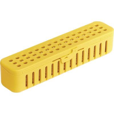Zirc Compact Steri-Container, Neon Yellow, 7-1/8" x 1-1/2" x 1-1/2", 50Z905O thumbnail 8