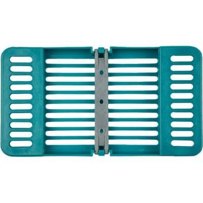 Zirc Compact Cassette, Teal, Holds 8 Instruments, 7-1/8" x 3-7/8" x 5/8", 50Z915J thumbnail 14