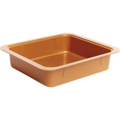Zirc Procedure Tub, Copper, 12-1/4" L x 10-7/8" W x 2-3/4" H, Tub Only, 20Z463-U thumbnail 7