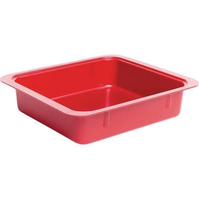 Zirc Procedure Tub Only, Red, 12-1/4" x 10-7/8" x 2-3/4", 1/Pk, 20Z463M thumbnail 9