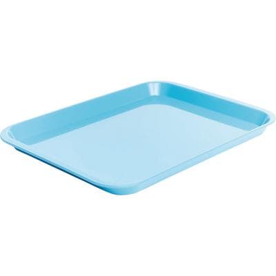 Zirc B-Lok Flat Set-Up Tray, Size B, Neon Blue, 13-3/8" x 9-5/8" x 7/8", 20Z401N thumbnail 9