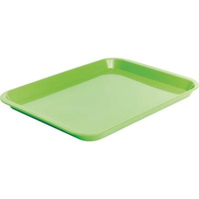 Zirc B-Lok Flat Set-Up Tray, Size B, Neon Green, 13-3/8" x 9-5/8" x 7/8", 1/Pk, 20Z401P thumbnail 13