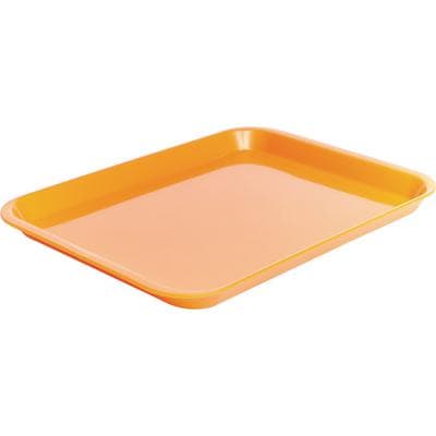 Zirc B-Lok Flat Set-Up Tray, Size B, Neon Orange, 13-3/8" x 9-5/8" x 7/8", 1/Pk, 20Z401Q thumbnail 11