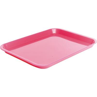 Zirc B-Lok Flat Set-Up Tray, Size B, Neon Pink, 13-3/8" x 9-5/8" x 7/8", 20Z401S thumbnail 12