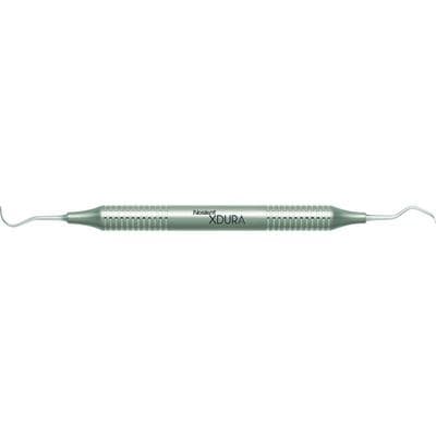 Nordent XDURA® Scaler, Double End – #N5 Anterior Sickle / #47 Contra Angle Hoe, DURALite® Round Handle, Stainless Steel, 1/Pkg thumbnail 3