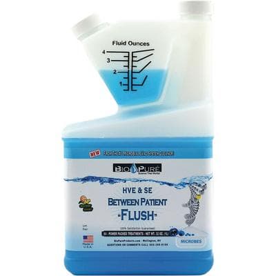 Bio-Pure Between Patient Flush Evacuation Line Cleaner, 32 oz Bottle, 128 Treatments, 2801202 thumbnail 3