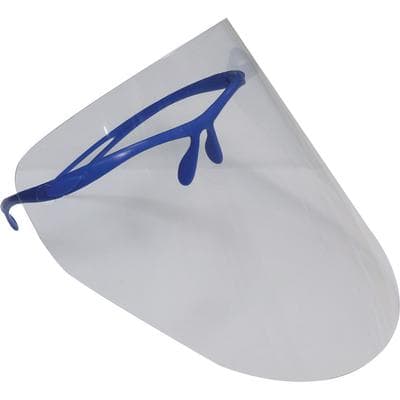 Dream Shield™ Face Shield/Visor Kit, Blue Frame with 12 Clear Shields, Latex Free, 9.25" x 6.5" thumbnail 4