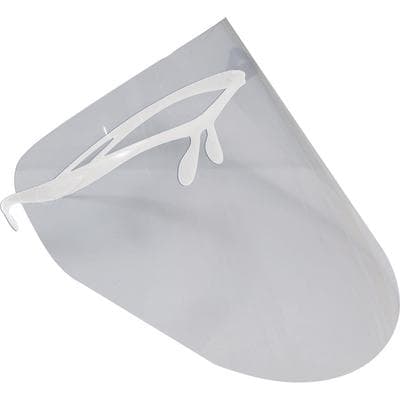 Dream Shield™ Face Shield/Visor, Latex Free, White Frame, 1 Frame + 12 Shields, 9.25" x 6.5" thumbnail 3