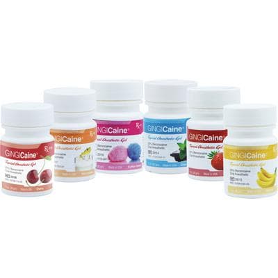 Gingi-Pak GINGICaine Topical Anesthetic Gel, 20% Benzocaine, Variety Pack (6 x 1 oz Jars), 20111 thumbnail 13