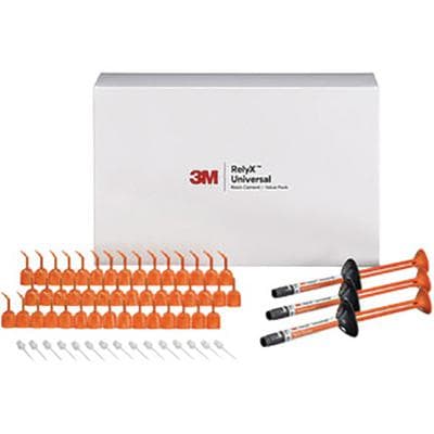 3M™ RelyX™ Universal Resin Cement, Translucent Shade, Value Pack (3 x 3.4g Syringes, 45 Micro Mixing Tips, 15 Elongation Tips), 56977 thumbnail 28