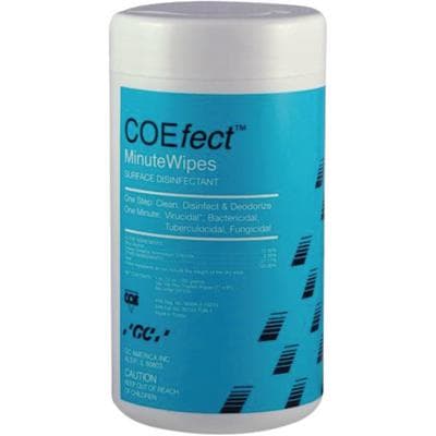 COEfect MinuteWipes Surface Disinfectant Wipes, 6" x 6.75", 160/Canister, 557200 thumbnail 12