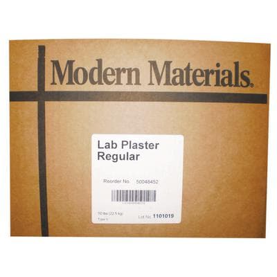 Kulzer Modern Materials Lab Plaster White Regular Set, Type II, 45 lb Carton, #50048452 thumbnail 12