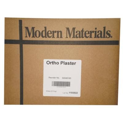 Kulzer Modern Materials Snow White Orthodontic Plaster, Type II, 45 lb Box, 50048180 thumbnail 10