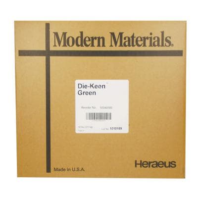 Die-Keen Type V Die Stone, Green, 45 lb Carton, 50046580 thumbnail 10
