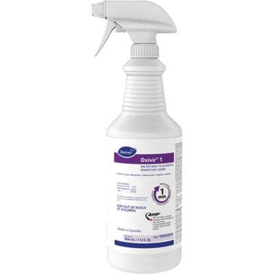Oxivir 1 RTU Surface Disinfectant Cleaner Spray, 32 oz (946 mL) Bottle, 100850916 thumbnail 11