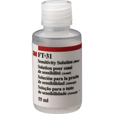 3M Qualitative Fit Test Sensitivity Solution, Bitter, 55 ml Bottle, 6/Case, FT-31 thumbnail 3