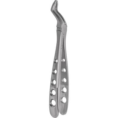 A. Titan Instruments Plus Series Extraction Forceps, Upper Root, #51, Serrated Beaks, Stainless Steel, 1/Pk thumbnail 6