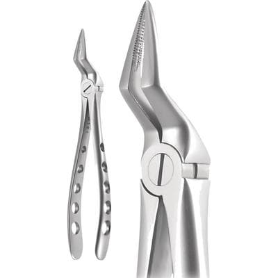 A. Titan Instruments X-TRAC Upper Root Fragment Forceps, Narrow, Serrated, Size 5197, 1 Each thumbnail 7