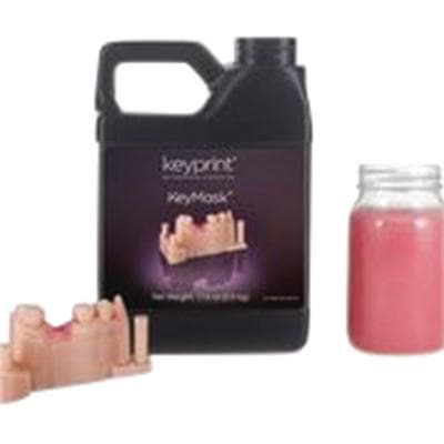 Keystone Keyprint KeyMask Laboratory 3D Printing Resin, Pink, 0.5kg Bottle, 4220002 thumbnail 6