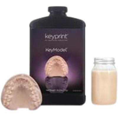 KeyPrint® KeyModel® 3D Resin, 0.5kg Bottle, Beige, 4200006 thumbnail 4