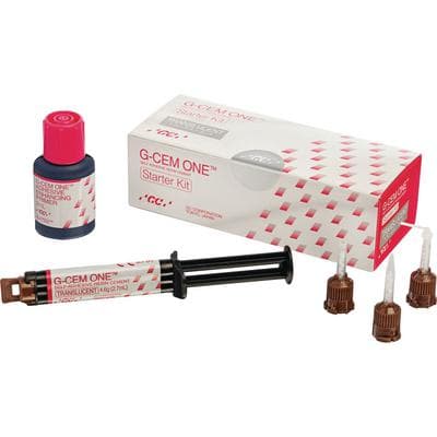 G-CEM ONE Universal Resin Cement Starter Kit, Translucent, 4.6 g Syringe with Tips and Adhesive Enhancing Primer, 013671 thumbnail 21