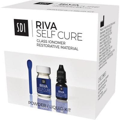 Riva Self Cure Powder/Liquid Kit, Shade A3.5, Glass Ionomer Restorative, 1 Kit thumbnail 6