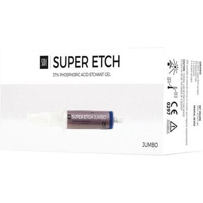 Super Etch Etching Gel, 37% Phosphoric Acid, Jumbo Syringe, 25 ml, High Viscosity, Blue, 2/Pk, 8100059 thumbnail 22