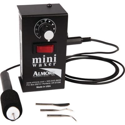 Hager Worldwide Mini Waxer with 3 Tips, 110V, Includes #2 PKT Medium, #3 Small, #7 Spoon Tip & Detachable Probe thumbnail 2