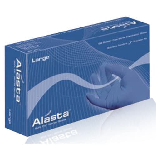 Alasta Soft Fit Nitrile Examination Gloves, Powder-Free, Non-Sterile, Large, Violet Blue, 100/Box, ALS100L thumbnail 14