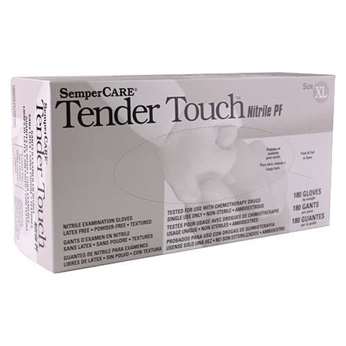 Sempermed Tender Touch Nitrile Exam Gloves, Powder-Free, Textured Fingertips, X-Large, Violet, 180/Box, TTNF205 thumbnail 11