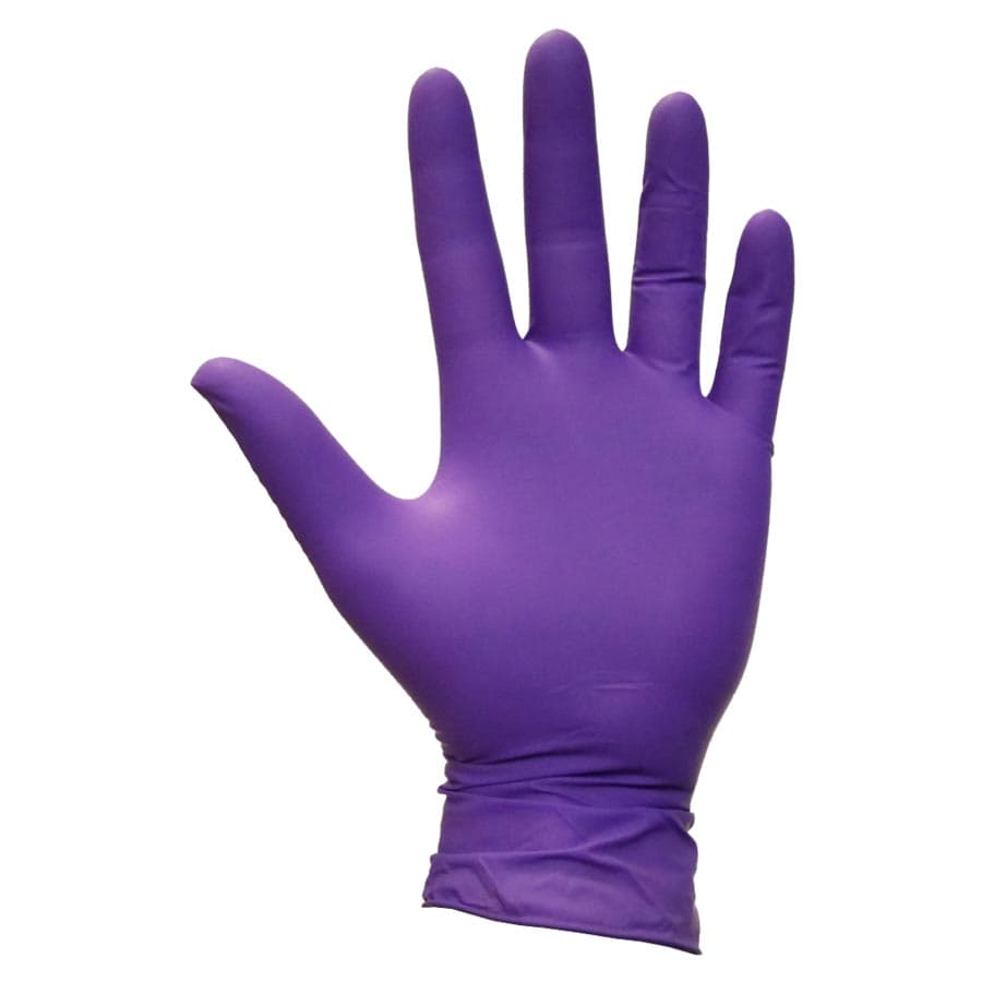 Halyard KC500 Purple Nitrile Sterile Exam Gloves, Powder-Free, Large, 50 Pairs/Box, 55093 thumbnail 6