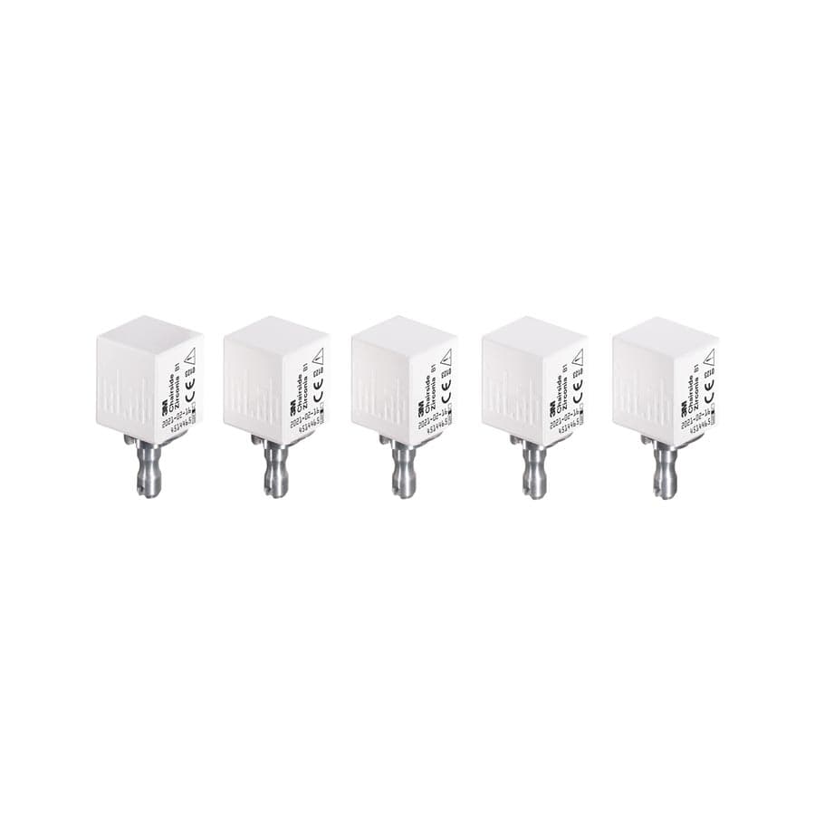 Solventum (3M) Chairside Zirconia CEREC Crown Block, Shade B1, 20mm, 5/Pk, 69945 thumbnail 9