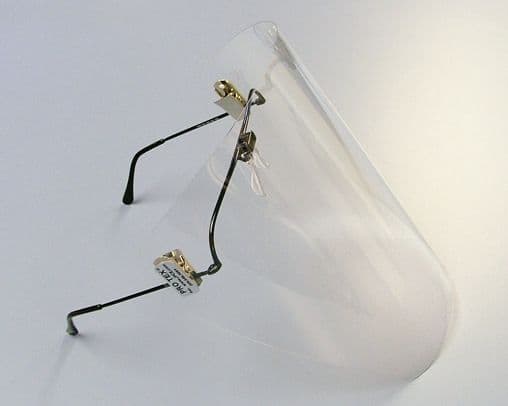 PRO-TEX® Face Shield Long 8" x 10", Clear, Disposable, 12/Box, DFS8 thumbnail 4