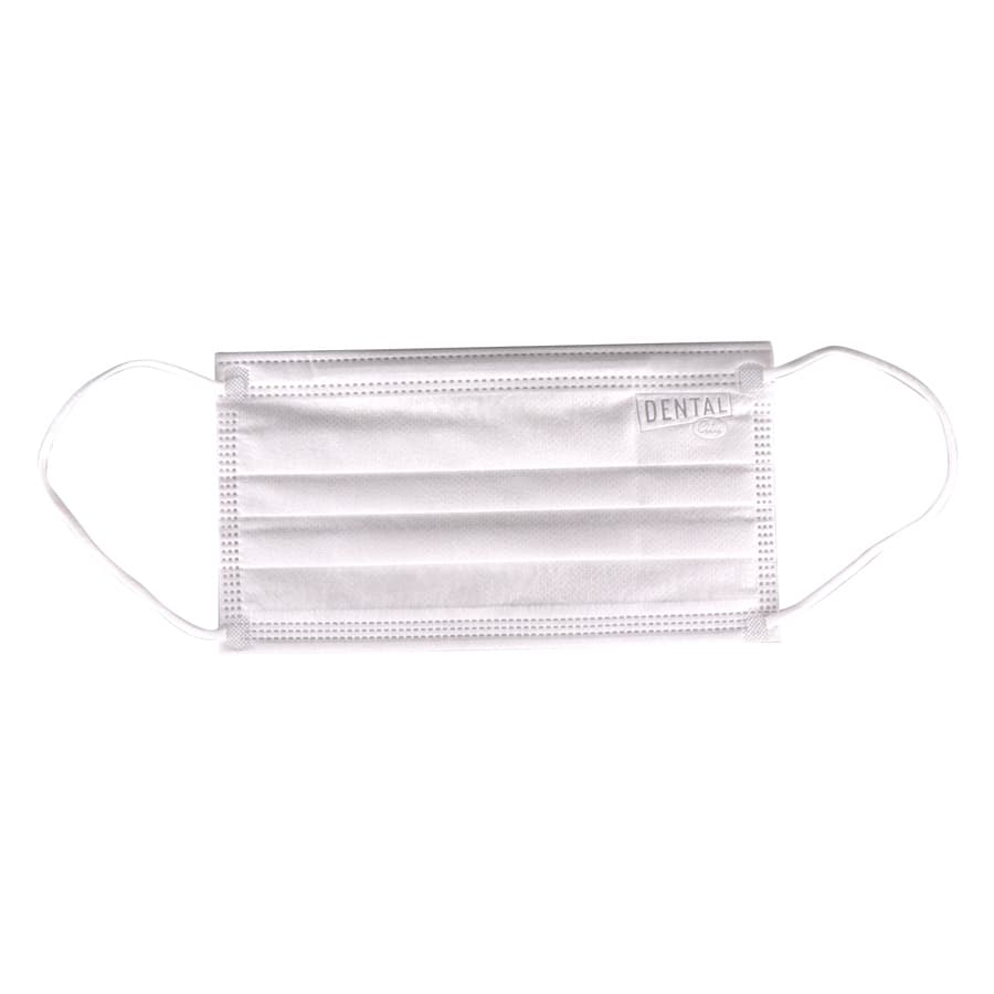 Dental City ASTM Level 3 Earloop Face Mask, 4-Ply, Super Soft, White, 50/Box - Dental City - ASTM Level 3 Earloop Mask 50/Box - Image 1