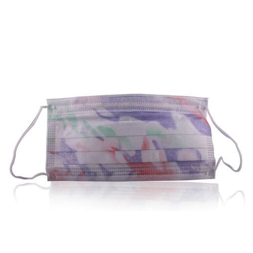 ValuMax Extra-Safe Procedural Ear-Loop Face Mask, Multicolor Assortment, ASTM Level 3, Latex-Free, 50/Box, 5330E-MC thumbnail 4