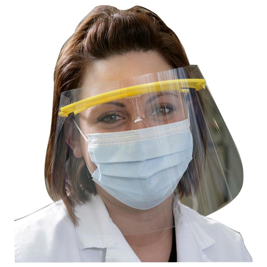 TIDIShield Assemble 'n Go Disposable Face Shield Replacement Lenses, Optical Grade, Clear, 13" x 7", 100/Box, 2210-100 thumbnail 11