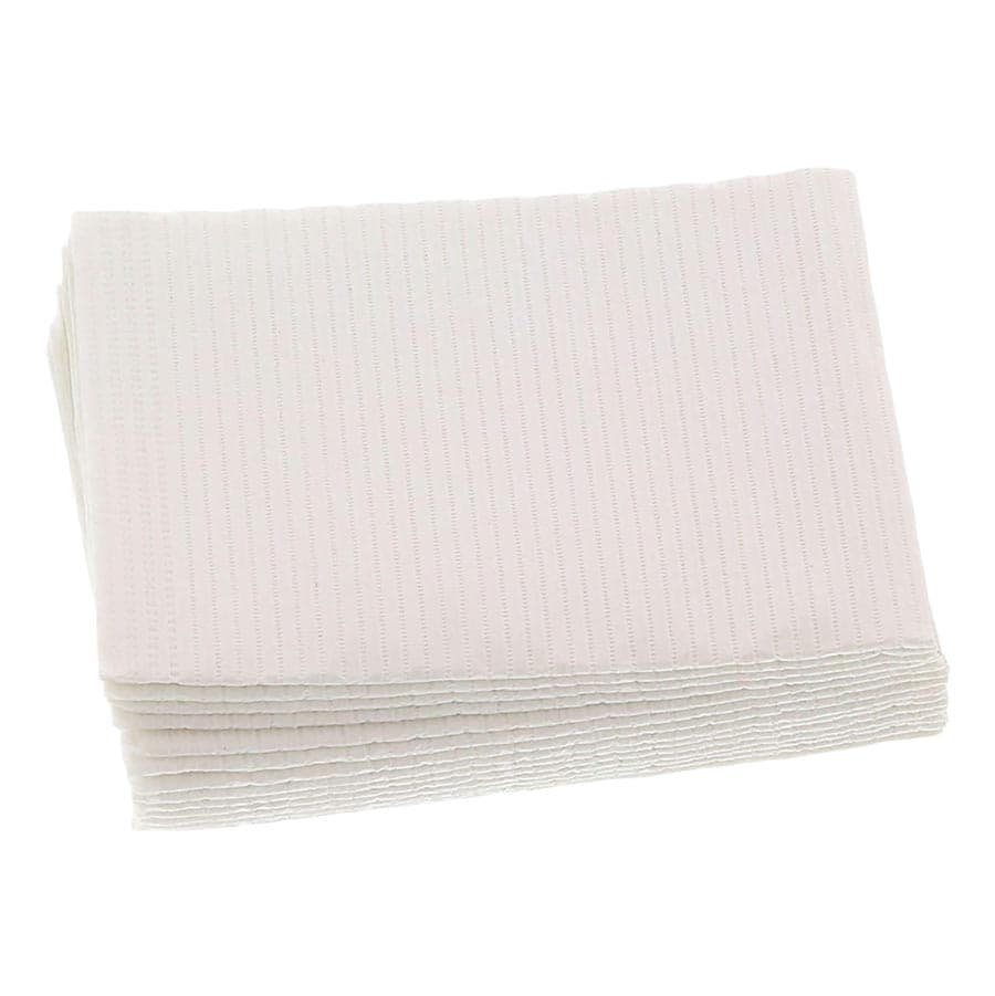 Crosstex Professional Regular Patient Towels, 3-Ply Tissue, 19" x 13", White, 500/Case, WTXWH thumbnail 7