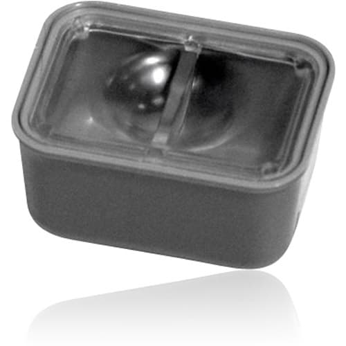 Hu-Friedy IMS Signature Series Single Tub Cup with Cover, 2 1/4" x 1 5/8" x 1 1/8", Clear, IMS-1424 thumbnail 3