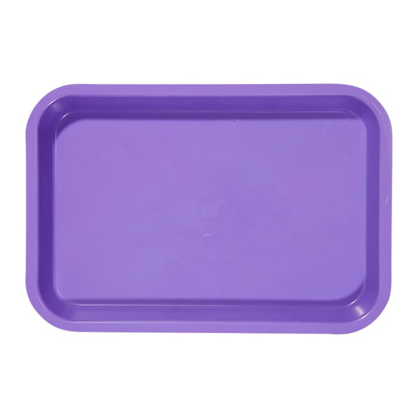 Zirc Mini Flat Setup Tray, Neon Purple, 9-3/8" x 6-3/8" x 7/8", 1/Pk, 20Z101R thumbnail 5
